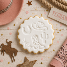 Load image into Gallery viewer, Rodeo Theme Biscuit Stamp & Cutter Set