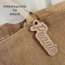 Load image into Gallery viewer, Personalised Name Keyring