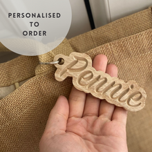 Load image into Gallery viewer, Personalised Name Keyring