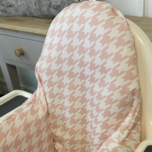 Load image into Gallery viewer, Waterproof and Wipeable Neutral Houndstooth Print