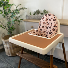 Load image into Gallery viewer, Waterproof and Wipeable Neutral Leopard Spots Print