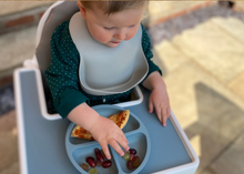 Load image into Gallery viewer, Silicone Baby and Toddler Bib