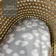 Load image into Gallery viewer, Grey Leopard Print