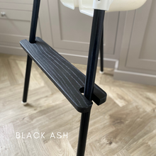 Load image into Gallery viewer, Black Ash Footrest and Leg Stickers Bundle