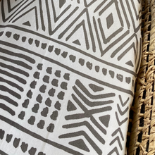 Load image into Gallery viewer, Grey Mudcloth Print