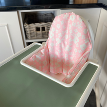 Load image into Gallery viewer, Waterproof and Wipeable Pink Meadow Print