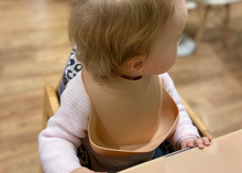 Load image into Gallery viewer, Silicone Baby and Toddler Bib