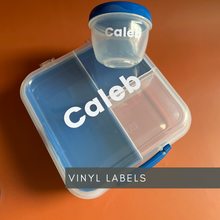 Load image into Gallery viewer, Personalised Vinyl Label Stickers