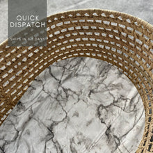 Load image into Gallery viewer, Grey Marble Print