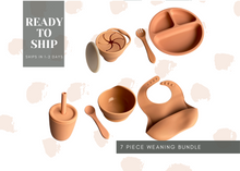 Load image into Gallery viewer, 7 Piece Weaning Bundle | Peach