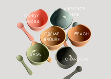 Load image into Gallery viewer, Silicone Suction Bowl and Spoon