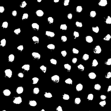 Load image into Gallery viewer, Waterproof and Wipeable Black Dotty Print