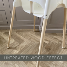 Load image into Gallery viewer, Untreated Ash Footrest and Leg Stickers Bundle