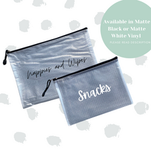 Load image into Gallery viewer, Personalised Zipped Pouches