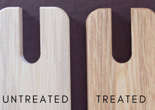 Load image into Gallery viewer, ***Less Than Perfect***, Antilop Adjustable Wooden Footrest, Ash Wood, Handmade in UK