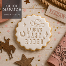 Load image into Gallery viewer, Last Rodeo Theme Biscuit Stamp &amp; Cutter Set

