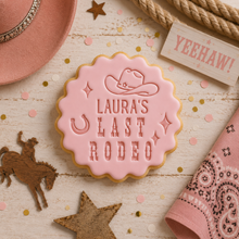 Load image into Gallery viewer, Last Rodeo Theme Biscuit Stamp &amp; Cutter Set
