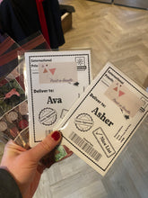 Load image into Gallery viewer, Personalised Nice List Santa Delivery Stickers
