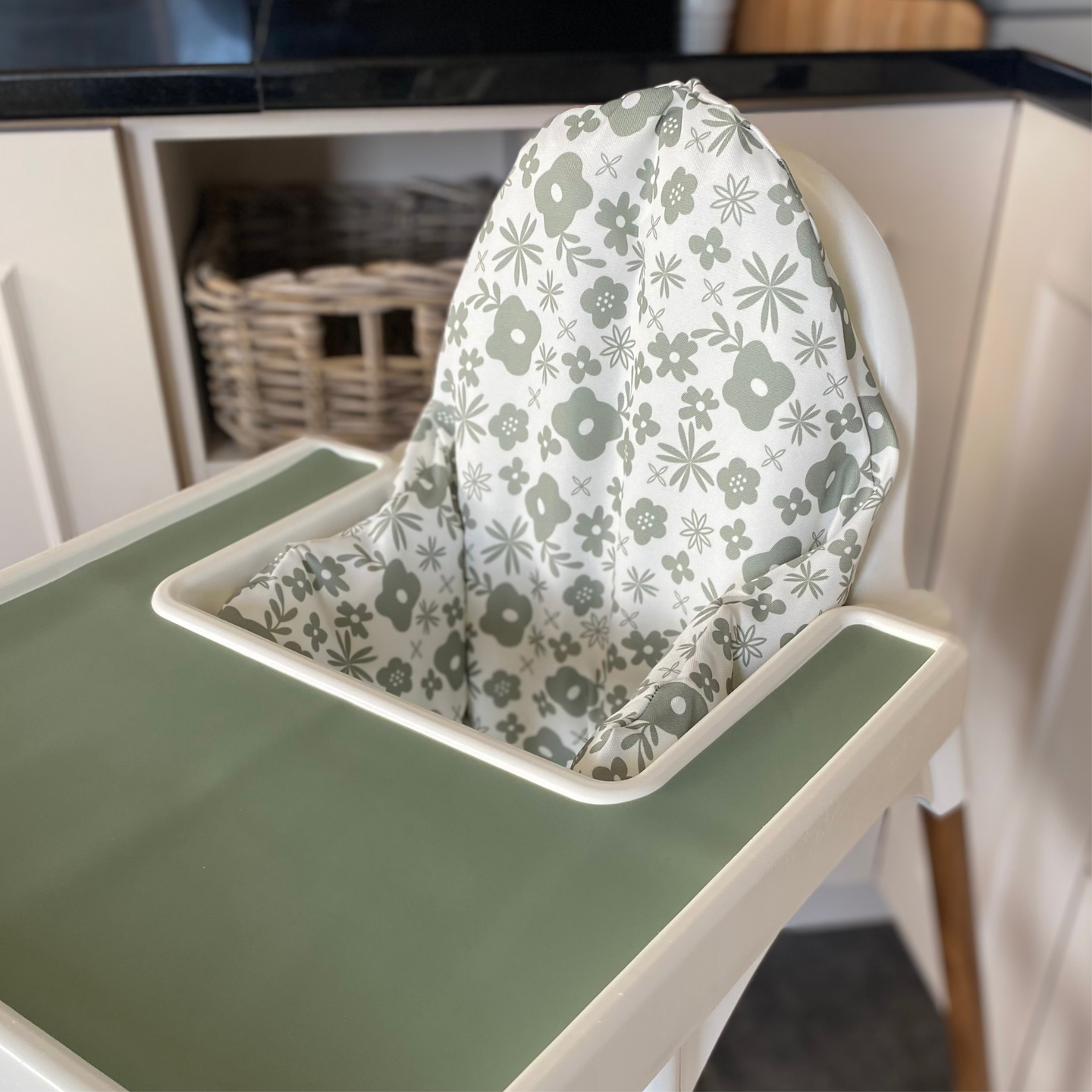 Waterproof and Wipeable Sage Meadow Print