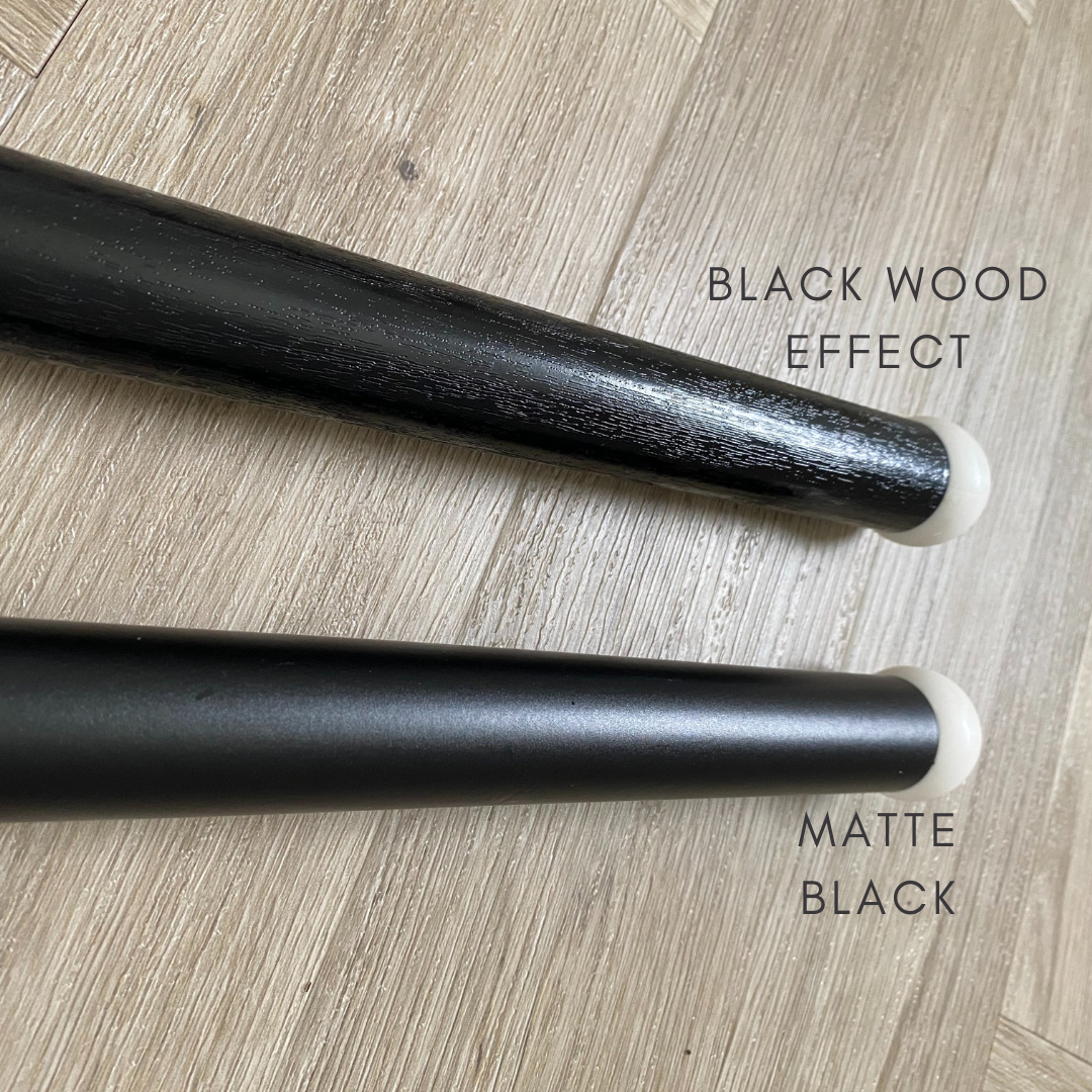 Black Ash Footrest and Leg Stickers Bundle