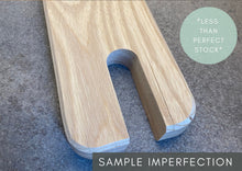 Load image into Gallery viewer, ***Less Than Perfect***, Antilop Adjustable Wooden Footrest, Ash Wood, Handmade in UK
